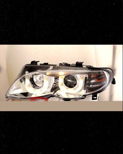 ĐÈN PHA BMW E46 02-05 MẪU DRL LOOK